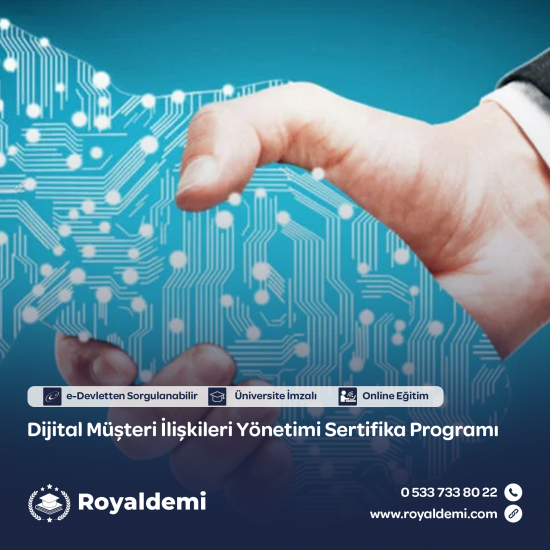 Dijital Müşteri İlişkileri Yönetimi Sertifika Programı - Video Eğitim Dijital Müşteri İlişkileri Yönetimi Sertifika Programı - Video Eğitim