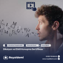 Diksiyon ve Etkili Konuşma Sertifikası - Video Eğitim