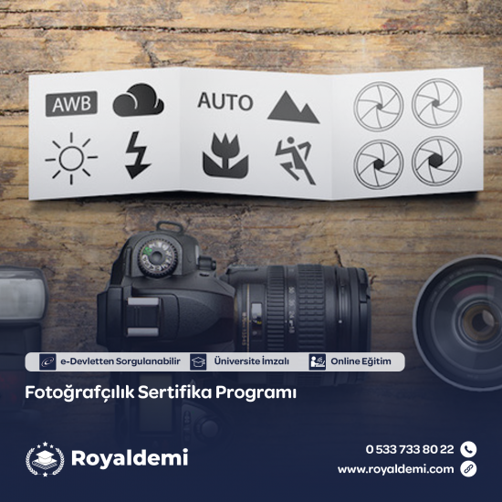 Fotoğrafçılık Sertifika Programı Fotoğrafçılık Sertifika Programı