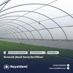 Seracılık (Basit Sera) Sertifikası