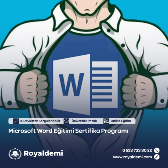 Microsoft Word Eğitimi Sertifika Programı Microsoft Word Eğitimi Sertifika Programı