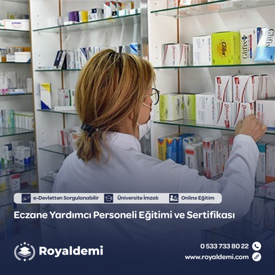 Eczane Yardımcılığı Eğitimi ve Sertifika Programı Eczane Yardımcılığı Eğitimi ve Sertifika Programı